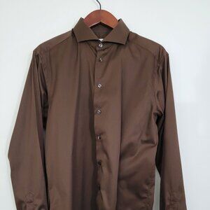 Eton Brown Dress Shirt